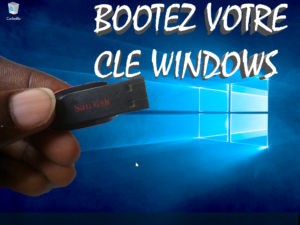 Bootez votre clé usb sans logiciel - Windows