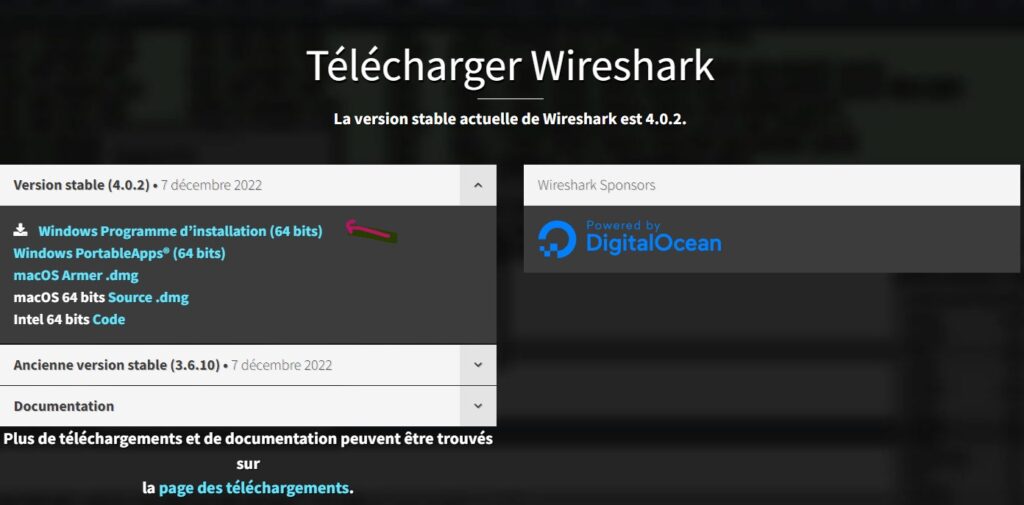 download wireshark windows installation