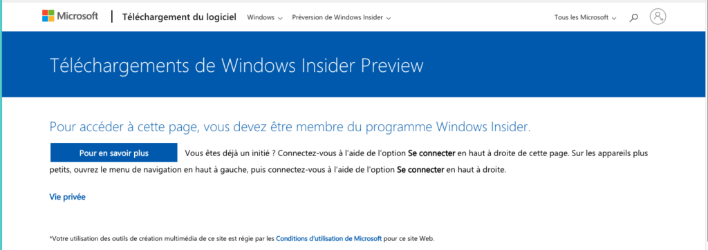 Windows server 2025 and windows insider Preview