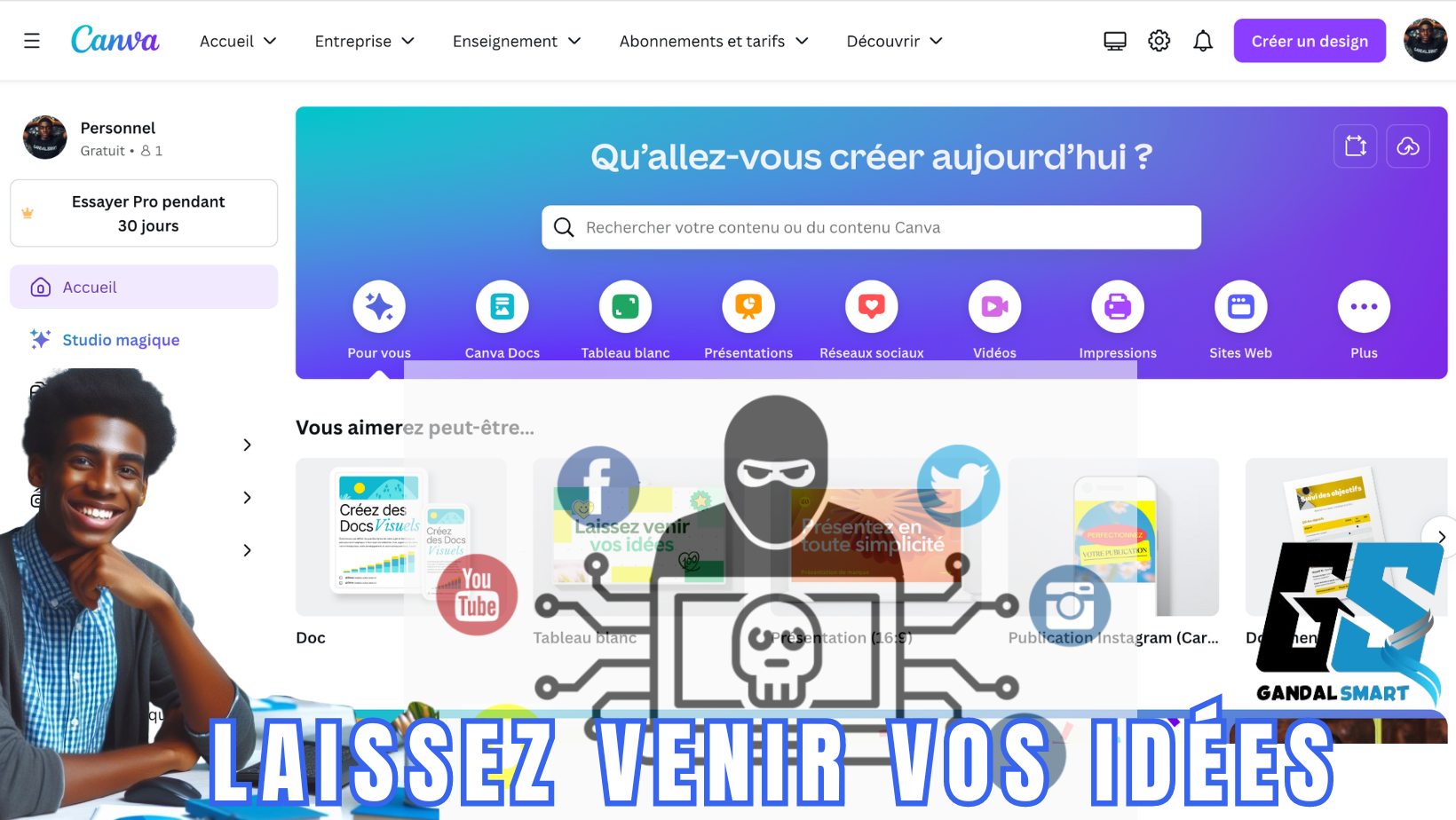 canva, outil pour optimiser vos designs en ligne