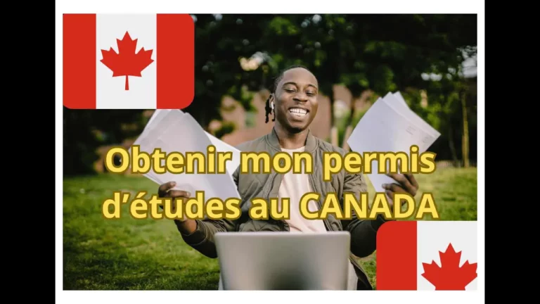 Faire une demande de permis d'études au canada