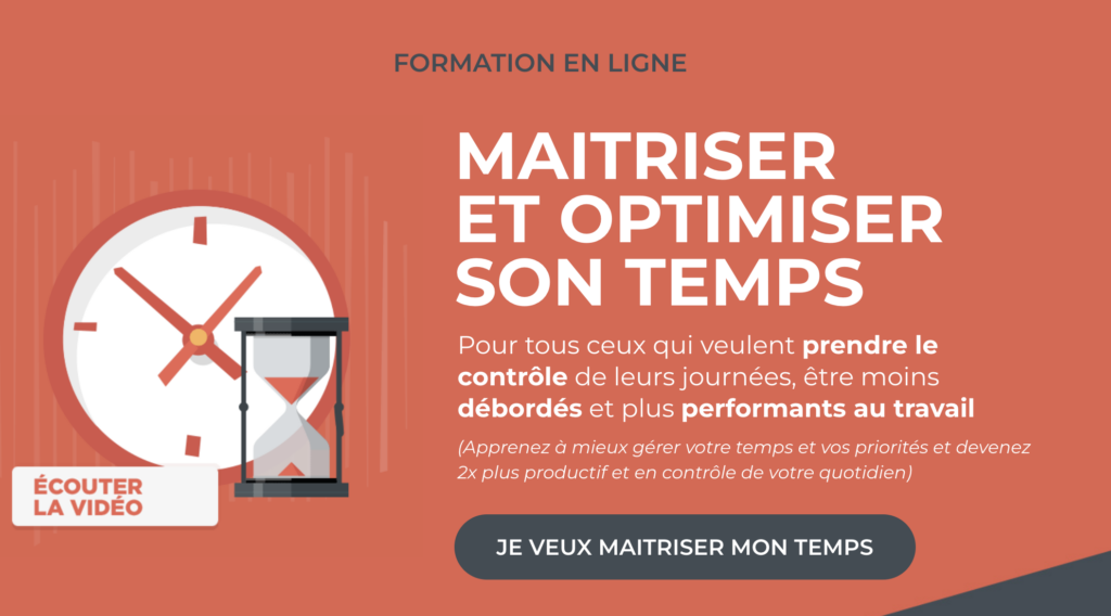 Maîtriser son temps : Une formation essentielle pour optimiser votre ...